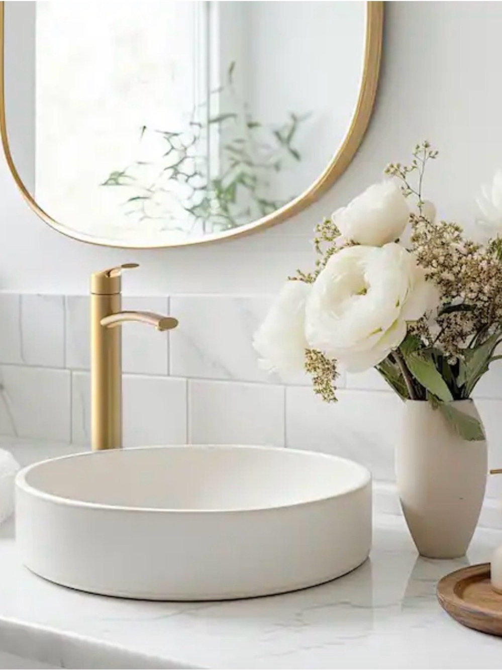 GLACIER BAY Lynstone Vessel Faucet